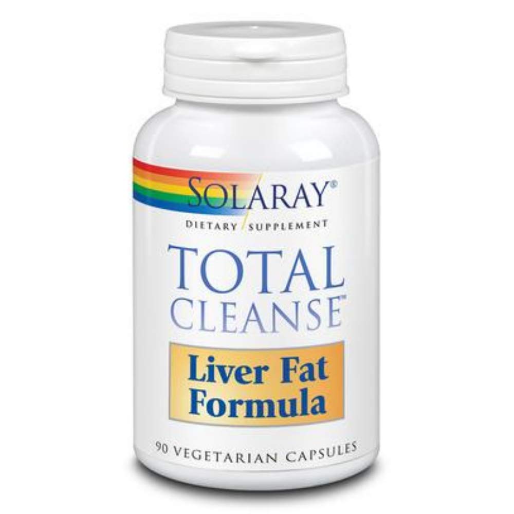 Solaray Total Cleanse Liver Fat Formula VCapsules, 90 Count - The Oasis of Health