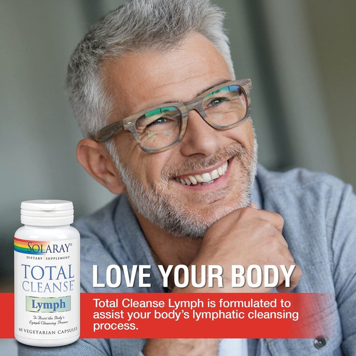 SOLARAY Total Cleanse Lymph VCapsules 60 Count - The Oasis of Health