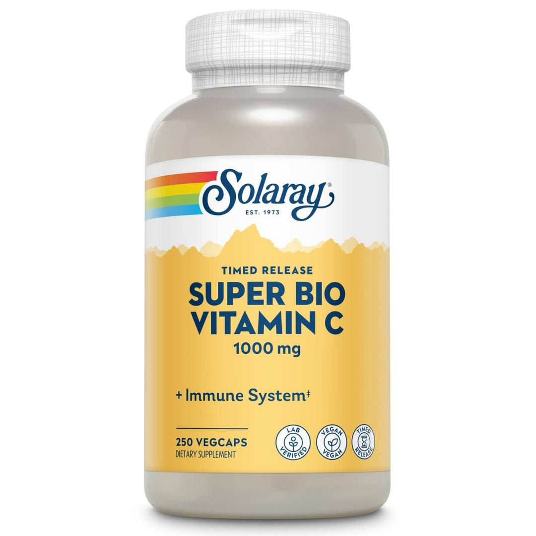 Solaray, Tstr Super Bio C - Buffered, 250 Count - The Oasis of Health