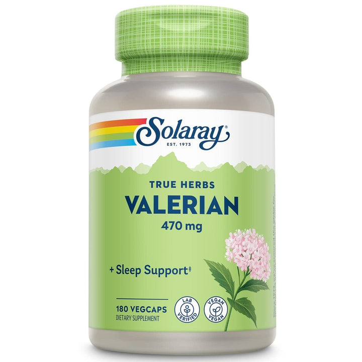 SOLARAY Valerian 470mg | Relaxation Support (180 CT) - The Oasis of Health