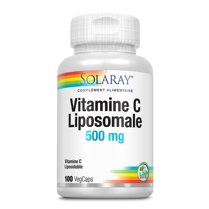 Solaray - Vitamin C 500 mg. - 100 Capsules - The Oasis of Health