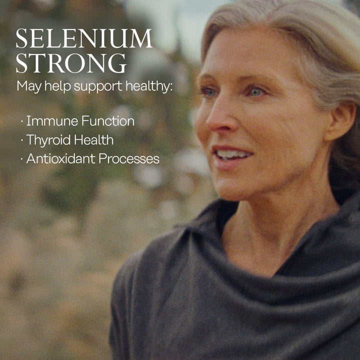 Solaray Yeast Free Selenium 100mcg, Healthy Immune & Thyroid Function Support, Enhanced Absorption, 90 Serv, 90 VegCaps - The Oasis of Health