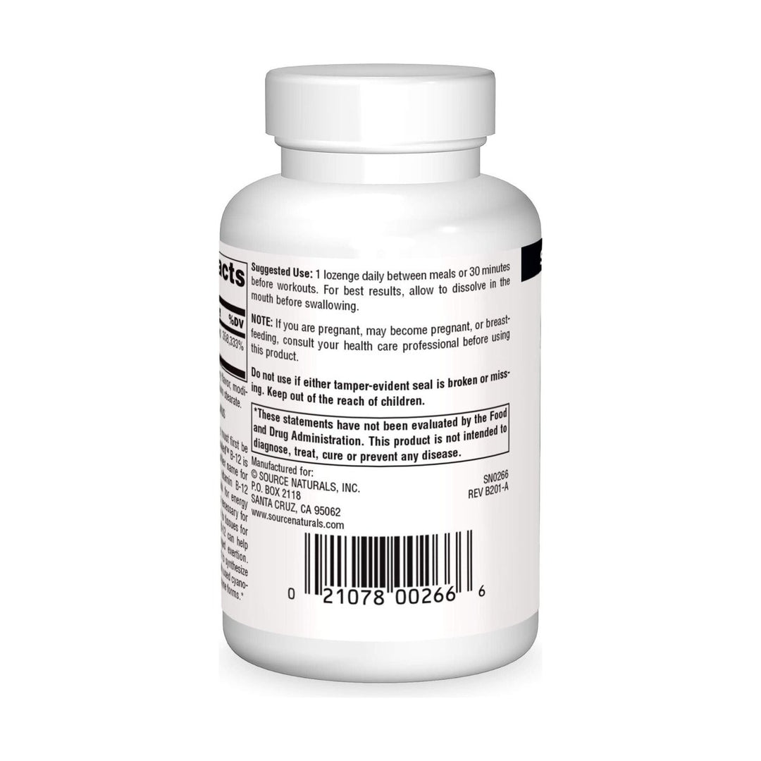 Source Naturals - Dibencozide Coenzymated B12 Sublingual - 120 Tablets - The Oasis of Health