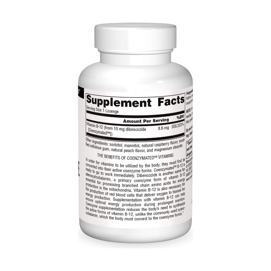 Source Naturals - Dibencozide Coenzymated B12 Sublingual - 120 Tablets - The Oasis of Health
