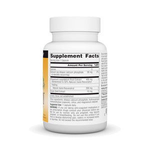 Source Naturals - Resveratrol 200 mg. - 60 Capsules - The Oasis of Health