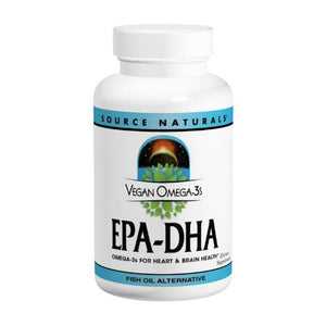 Source Naturals - Vegan Omega - 3s EPA - DHA 300 mg. - 90 Vegetarian Softgels - The Oasis of Health