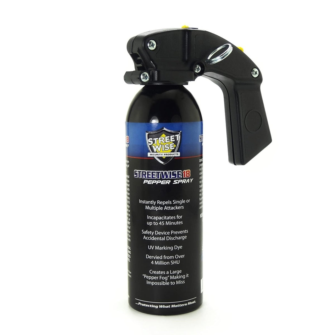 Streetwise 18 Pepper Spray 16oz. Pistol Grip - SW16PG18 - The Oasis of Health