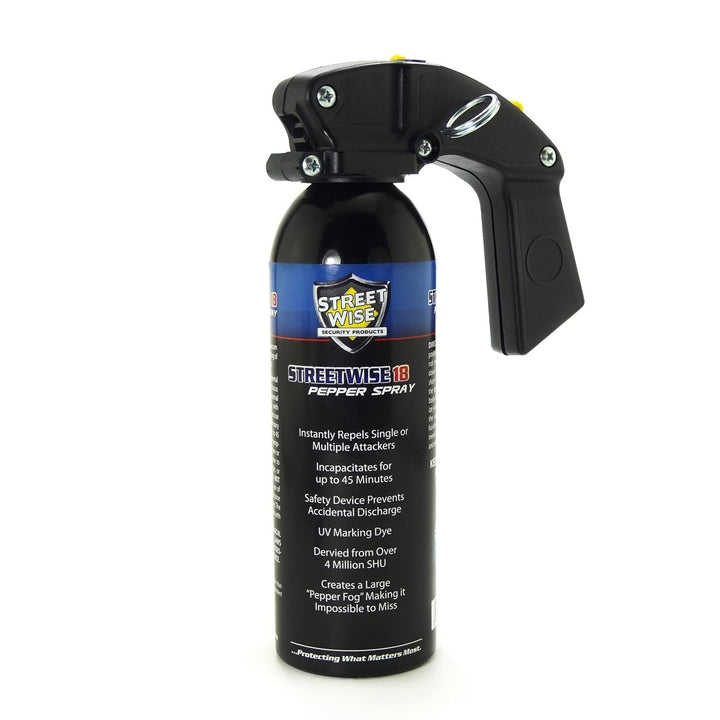 Streetwise 18 Pepper Spray 16oz. Pistol Grip - SW16PG18 - The Oasis of Health