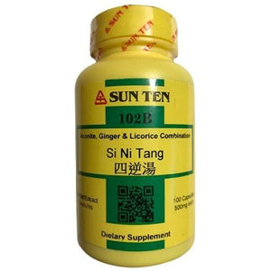 Sun Ten - Aconite, Ginger & Licorice Combination Capsules/Si Ni Tang/四逆湯 - The Oasis of Health