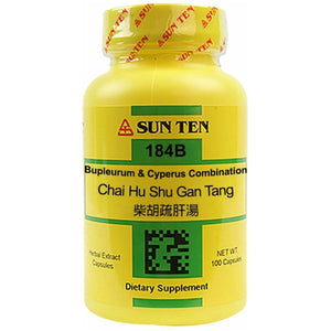 Sun Ten - Bupleurum & Cyperus Combination Capsules/Chai Hu Shu Gan Tang/柴胡疏肝湯 - The Oasis of Health