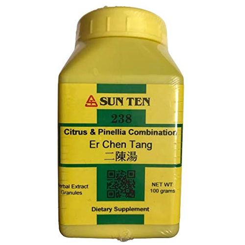 Sun Ten - Citrus & PINELLIA Combination Er Chen Tang 238 Concentrated Granules 100g by Baicao by SUN TEN Baicao - The Oasis of Health