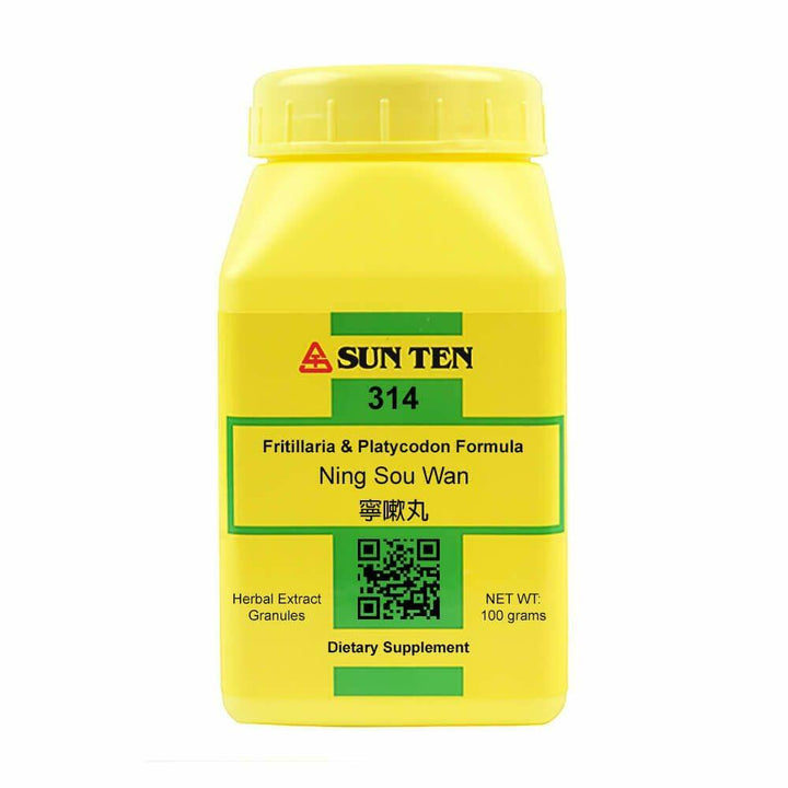 Sun Ten - Fritillaria &amp; Platycodon Formula Granules/Ning Sou Wan/寧嗽丸 - The Oasis of Health