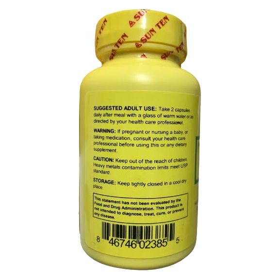 Sun Ten - Fritillaria & Trichosanthes Formula Capsules/Bei Mu Gua Lou San/????? - The Oasis of Health