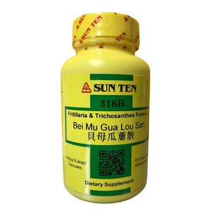 Sun Ten - Fritillaria & Trichosanthes Formula Capsules/Bei Mu Gua Lou San/????? - The Oasis of Health