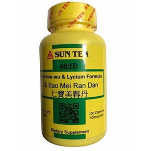 Sun Ten - Ho - shou - wu & Lycium Formula Capsules/Qi Bao Mei Ran Dan/七寶美髥丹 - The Oasis of Health