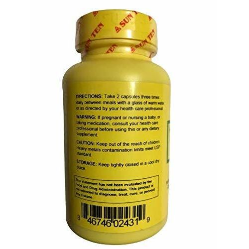 Sun Ten - Ho - shou - wu & Lycium Formula Capsules/Qi Bao Mei Ran Dan/七寶美髥丹 - The Oasis of Health