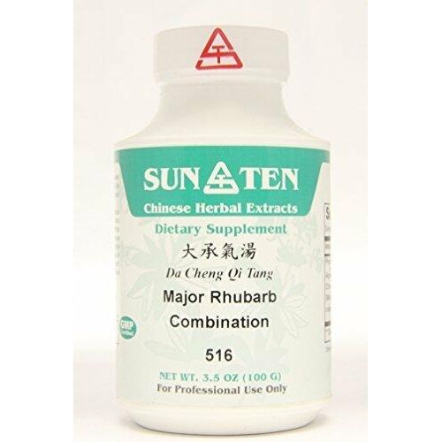 SUN TEN - MAJOR RHUBARB COMBINATION Da Cheng Qi Tang Concentrated Granules 100g 516 by Baicao by SUN TEN Baicao - The Oasis of Health