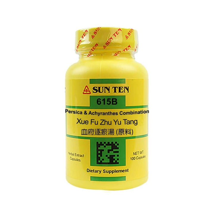 Sun Ten - Persica & Achyranthes Combination Capsules / Xue Fu Zhu Yu Tang / ????? - The Oasis of Health