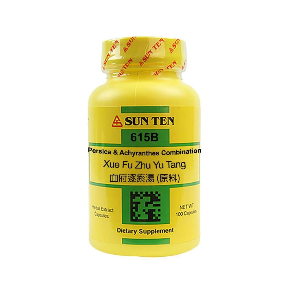 Sun Ten - Persica & Achyranthes Combination Capsules / Xue Fu Zhu Yu Tang / ????? - The Oasis of Health