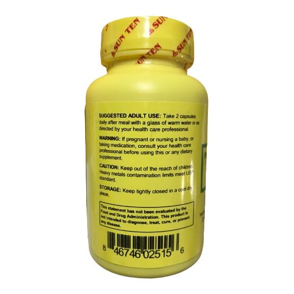 Sun Ten - Pteropus & Bulrush Formula Capsules/Shi Xiao San/??? - The Oasis of Health