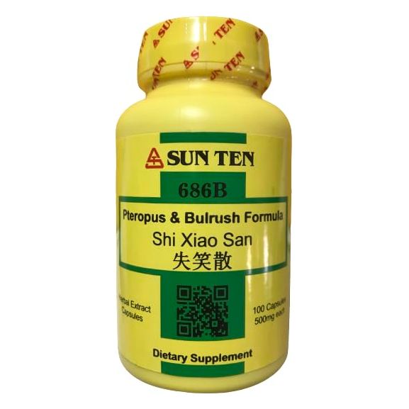 Sun Ten - Pteropus & Bulrush Formula Capsules/Shi Xiao San/??? - The Oasis of Health