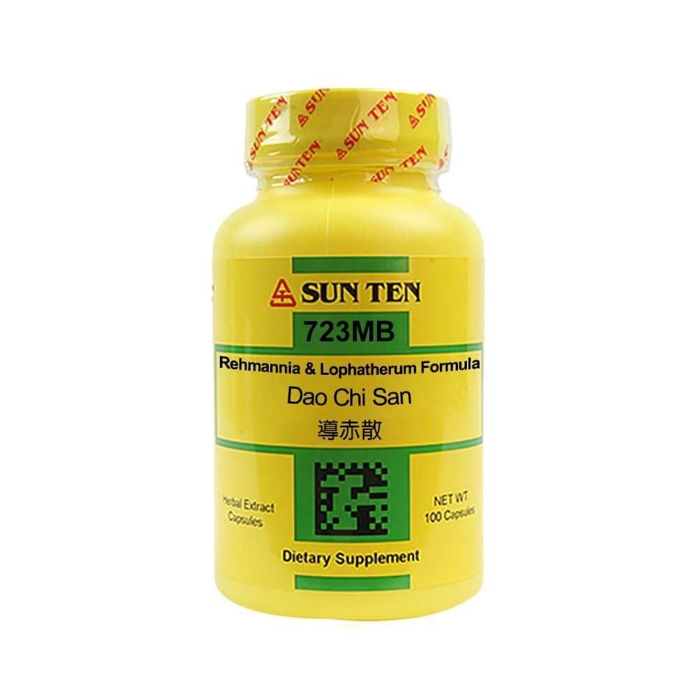 Sun Ten - Rehmannia & Lophatherum Formula Capsules/Dao Chi San/??? - The Oasis of Health