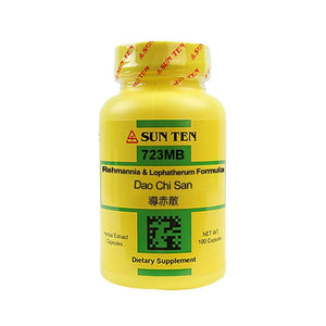 Sun Ten - Rehmannia & Lophatherum Formula Capsules/Dao Chi San/??? - The Oasis of Health