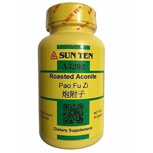 Sun Ten - Roasted Aconite Fu Zi (Pao) Concentrated Granules 50g A3202 by Baicao - The Oasis of Health