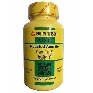 Sun Ten - Roasted Aconite Fu Zi (Pao) Concentrated Granules 50g A3202 by Baicao - The Oasis of Health