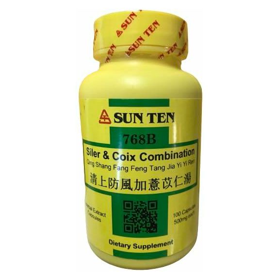 Sun Ten - Siler & Coix Combination Capsules/Qing Shang Fang Feng Tang Jia Yi Yi Ren/????????? - The Oasis of Health
