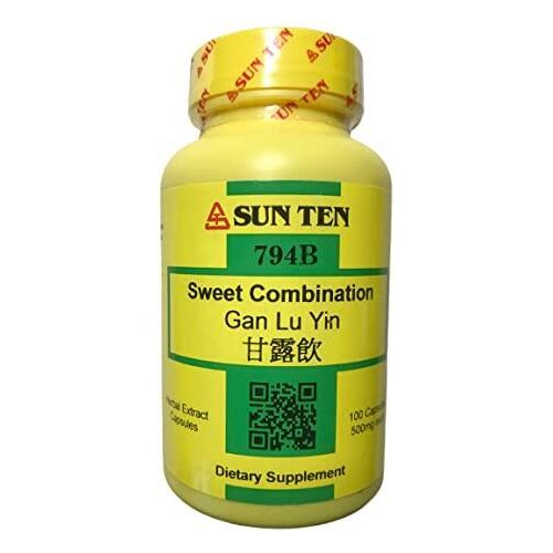 Sun Ten - Sweet Combination Capsules/Gan Lu Yin/甘露飲 - The Oasis of Health