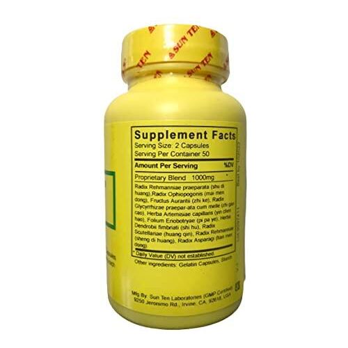 Sun Ten - Sweet Combination Capsules/Gan Lu Yin/甘露飲 - The Oasis of Health