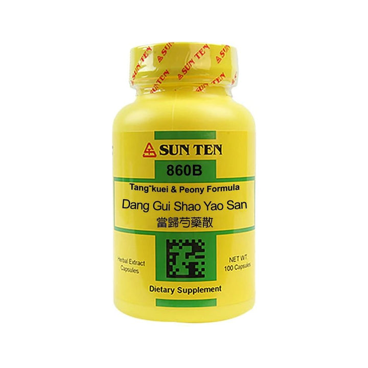 Sun Ten - Tang - kuei & Peony Formula Capsules/Dang GUI Shao Yao San/????? - The Oasis of Health