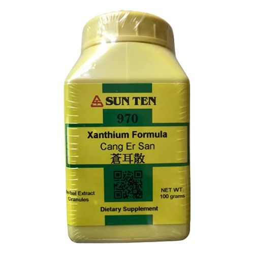 Sun Ten - Xanthium Formula Cang Er San 970 Concentrated Granules 100g by Baicao - The Oasis of Health