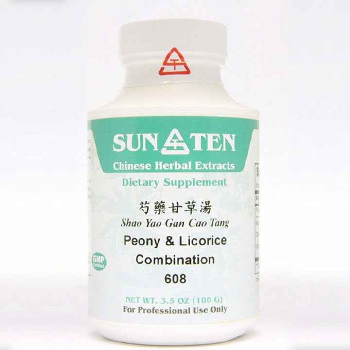 SunTen Peony &amp; Licorice Combination 608 Granules (shao yao gan cao Tang) - The Oasis of Health
