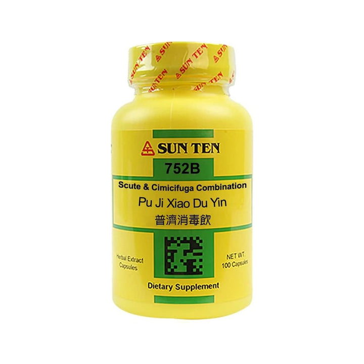 Sunten - Scute & Cimicifuga Combination Capsules/Pu Ji Xiao Du Yin/????? - The Oasis of Health