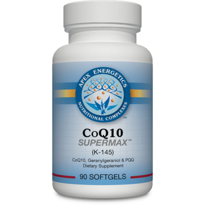 Super CoQ10 SuperMax (k145) by Apex Energetics - The Oasis of Health