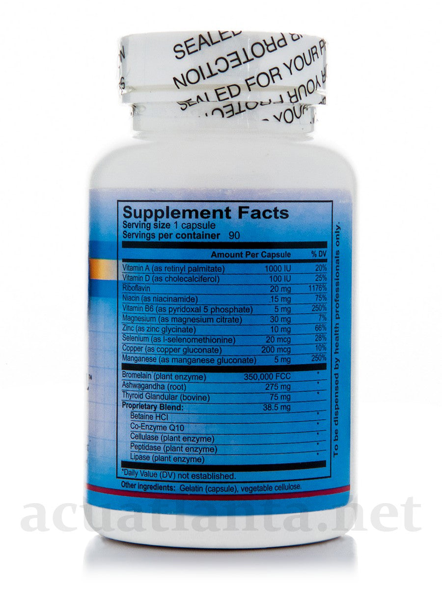 Apex Energetics -Dopatone (K-41) 90 Capsules - Supplement Facts panel