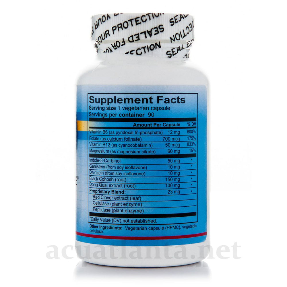 Apex Energetics K-5 Estrovite (90 Caps) - Supplement Facts panel