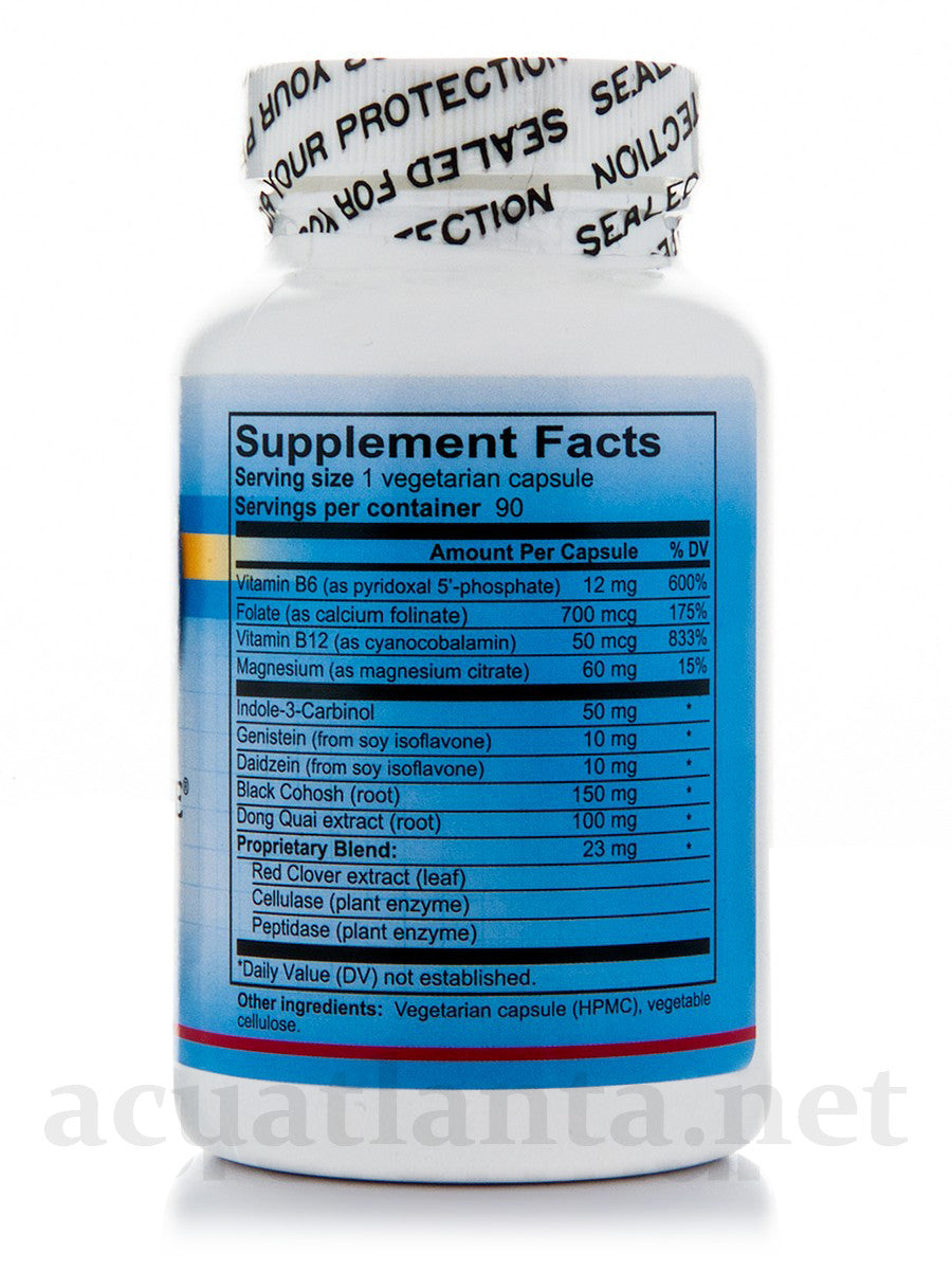 Apex Energetics K-5 Estrovite (90 Caps) - Supplement Facts panel