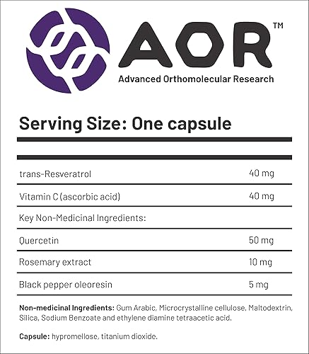 Ortho Iron (60 VeggieCaps) Brand: A.O.R Advanced Orthomolecular Research by Advanced Orthomolecular Research - Supplement Facts panel
