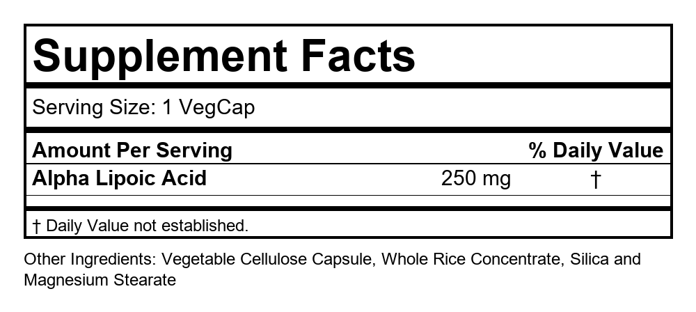 Supplement Facts