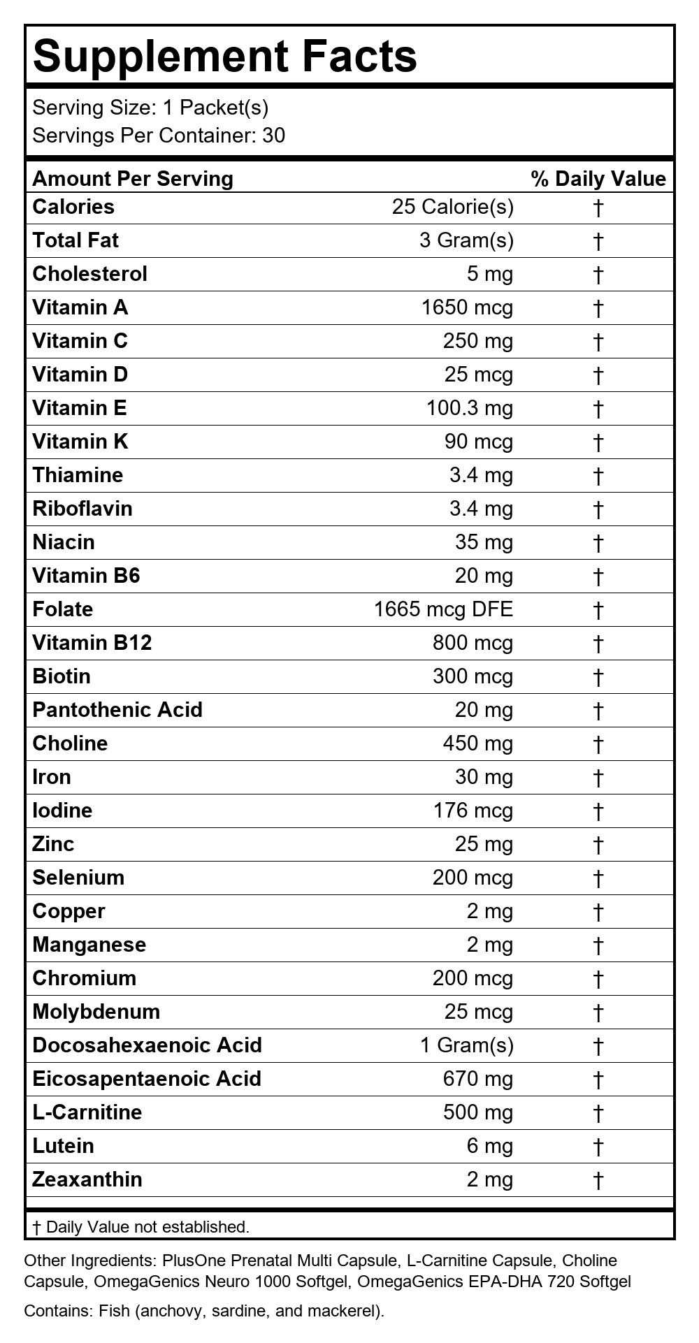 Supplement Facts
