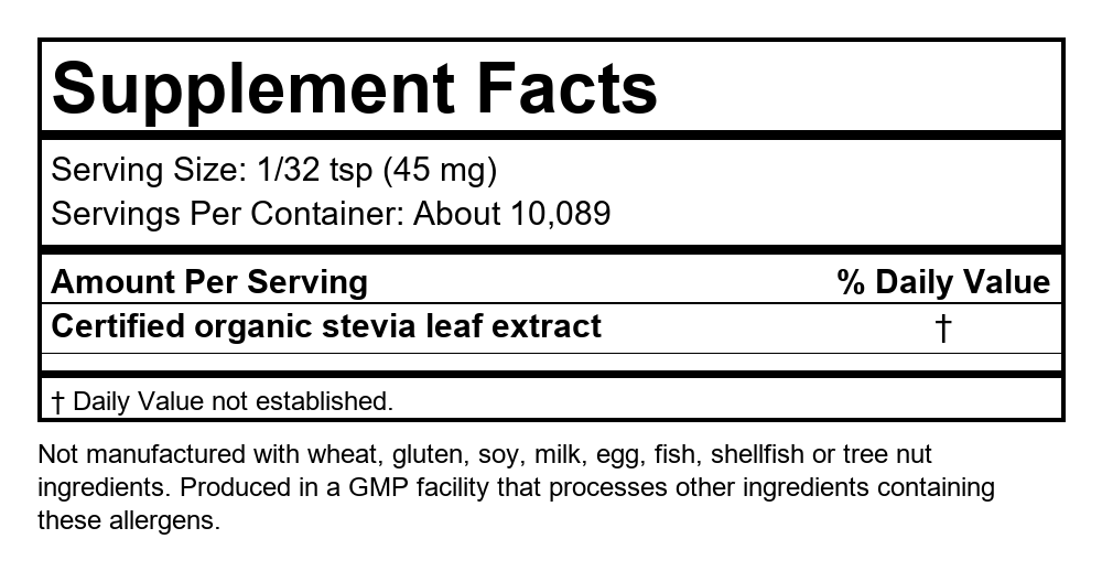 Supplement Facts