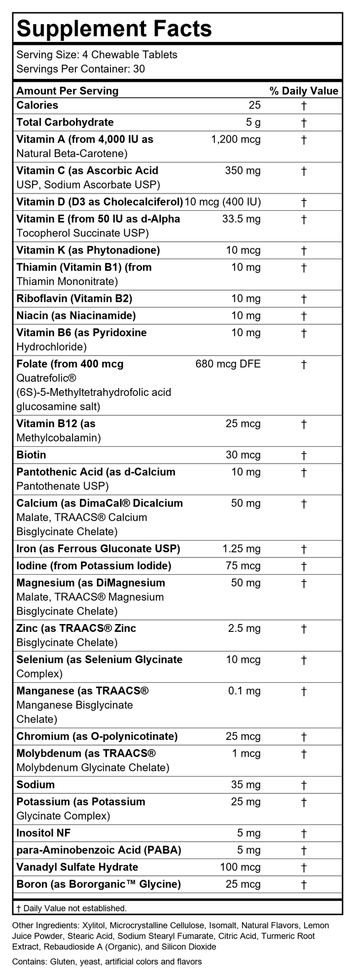 Supplement Facts