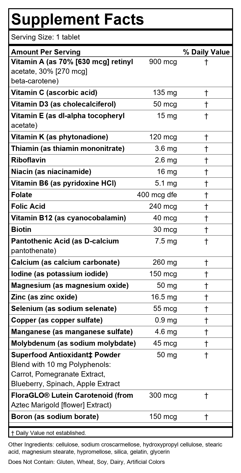 Supplement Facts