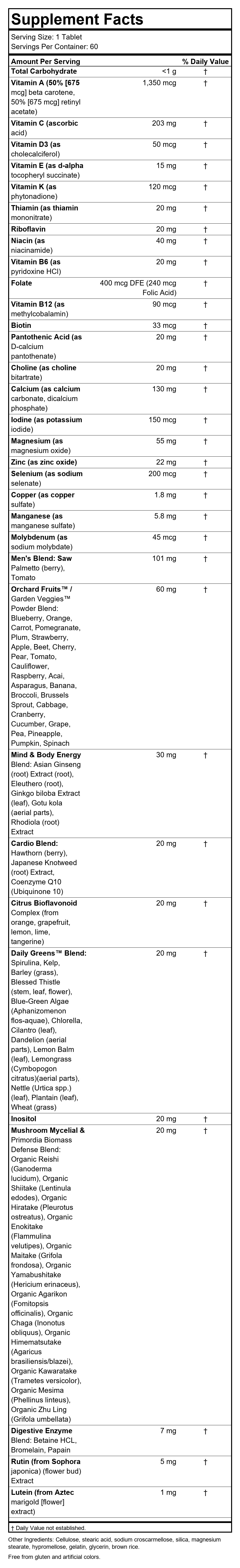 Supplement Facts