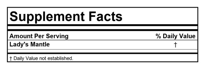 Supplement Facts