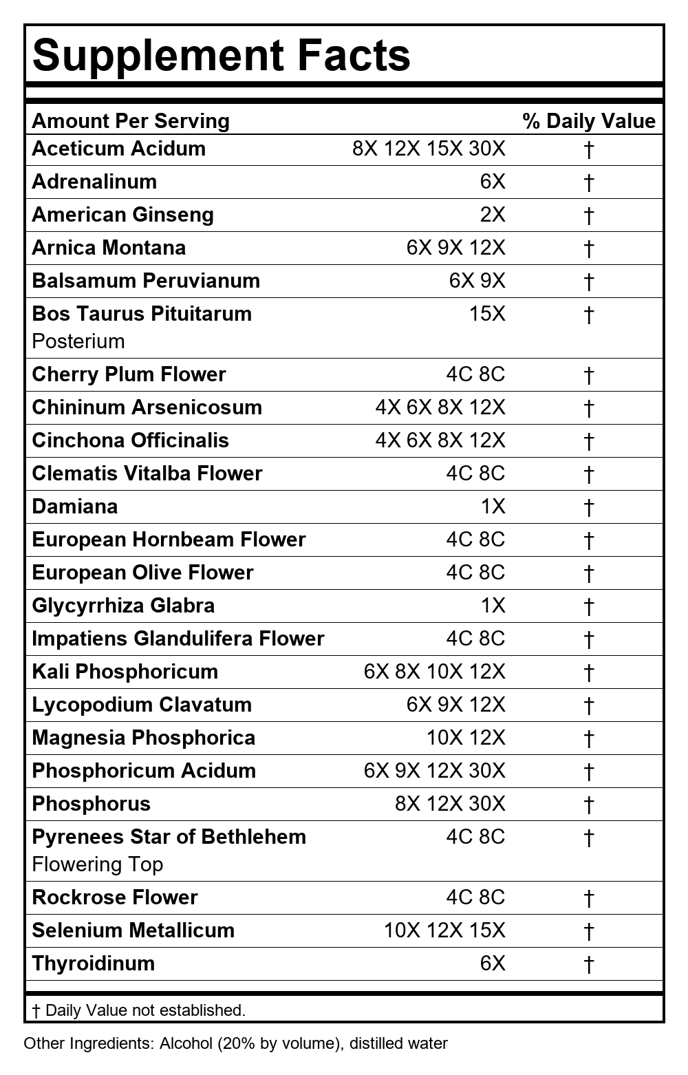 Supplement Facts