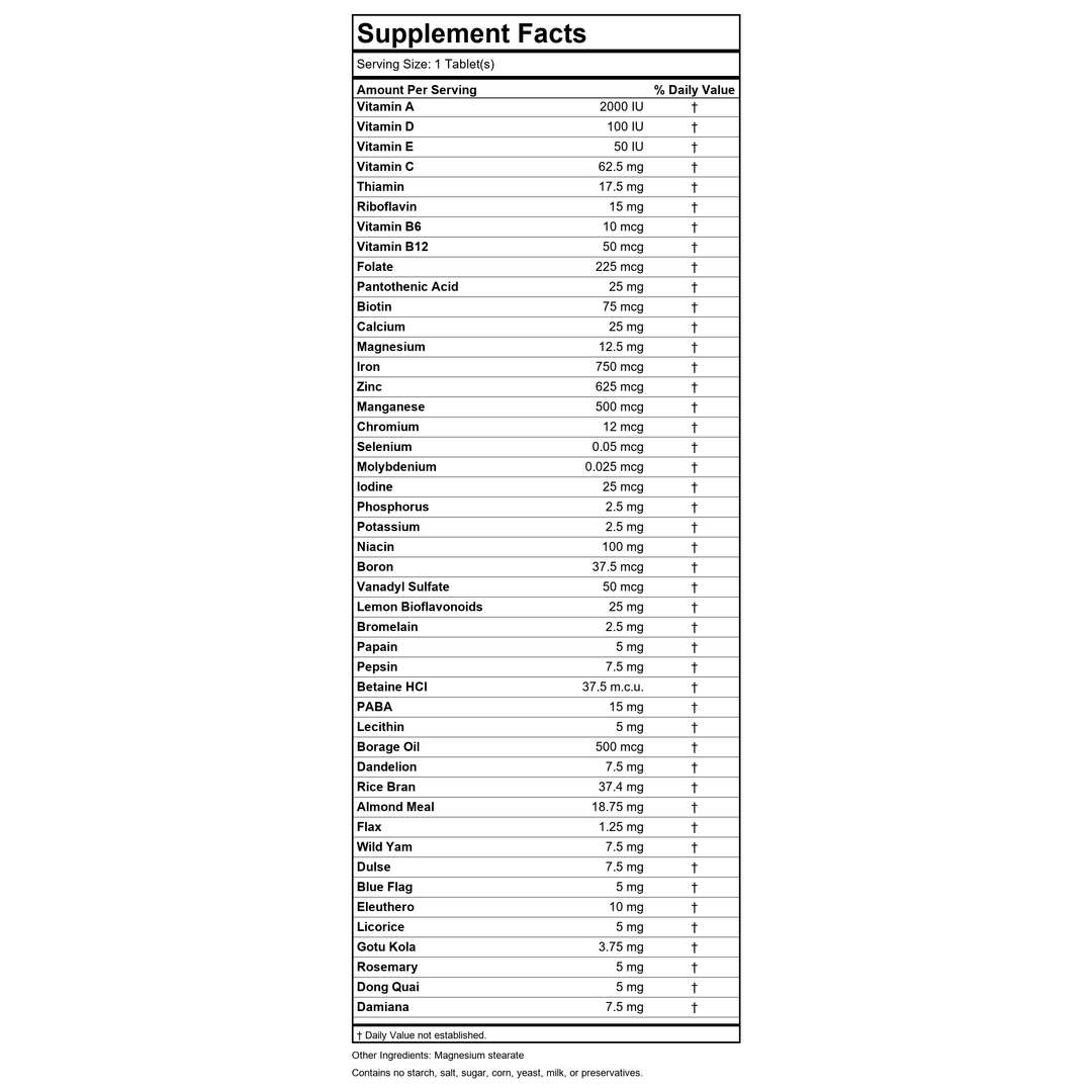 Supplement Facts